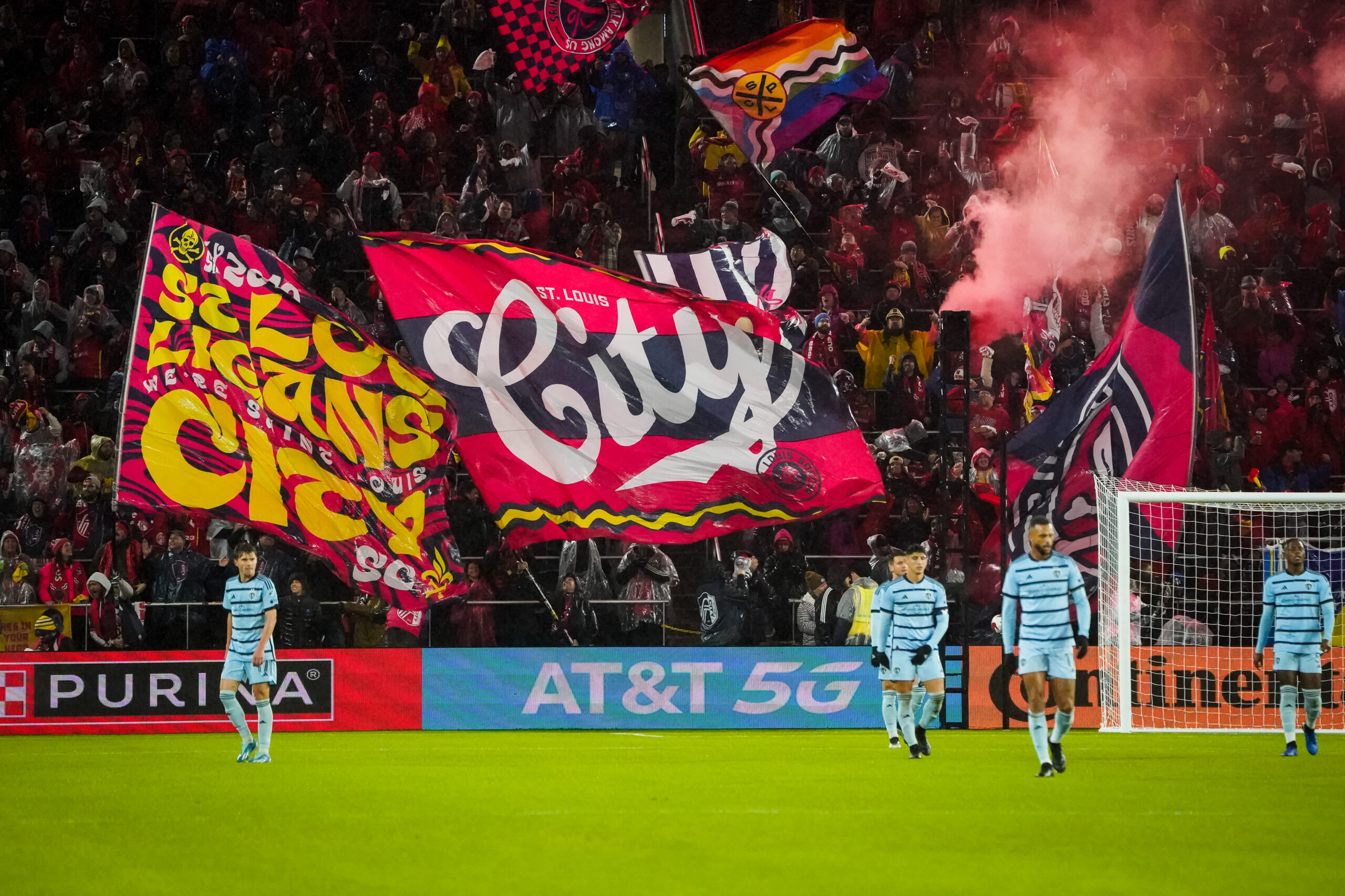 St. Louis City SC, flags, Sporting KC