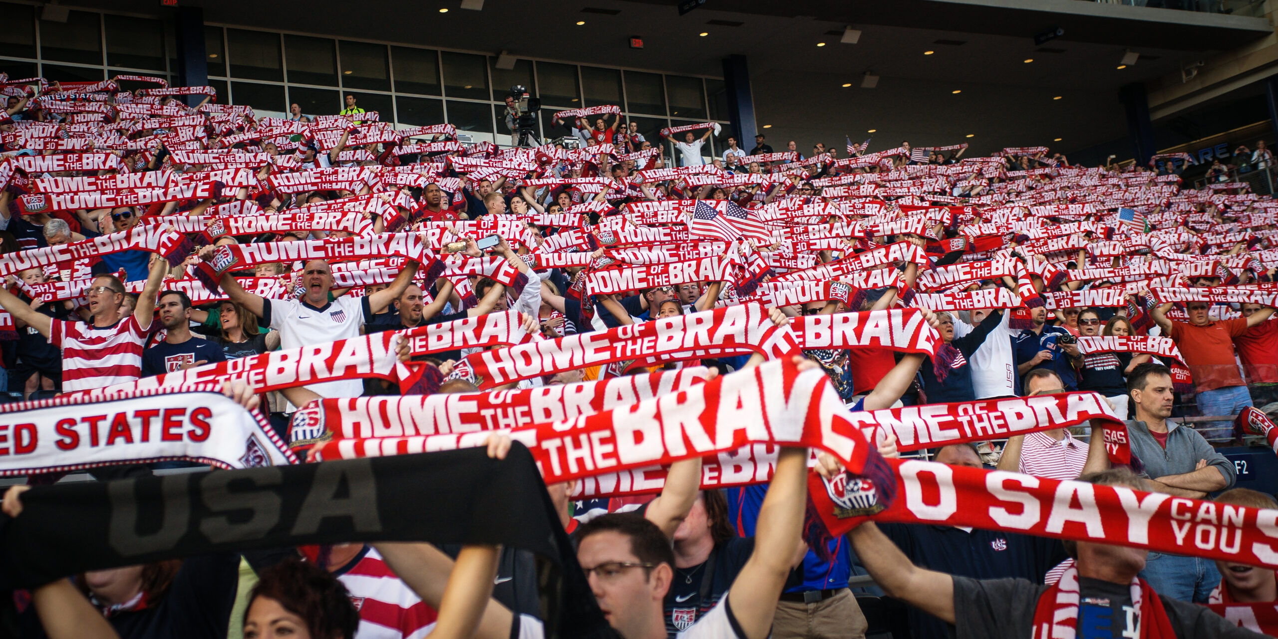 US national team fans in KC